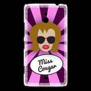 Coque Nokia Lumia 1320 Miss Cougar Rousse