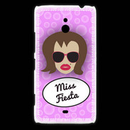 Coque Nokia Lumia 1320 Miss Fiesta Chatain