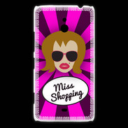 Coque Nokia Lumia 1320 Miss Shopping Rousse