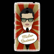 Coque Nokia Lumia 1320 Mister Business Brun