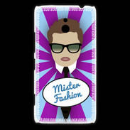 Coque Nokia Lumia 1320 Mister Fashion Chatain