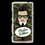 Coque Nokia Lumia 1320 Mister Soldier Brun