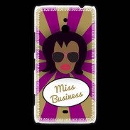 Coque Nokia Lumia 1320 Miss business Black