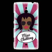 Coque Nokia Lumia 1320 Miss Clubbing Black