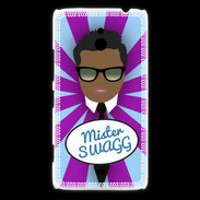 Coque Nokia Lumia 1320 Mister Swag Black