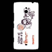 Coque Nokia Lumia 1320 Adishatz Raffut au rugby