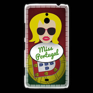 Coque Nokia Lumia 1320 Miss Portugal Blonde