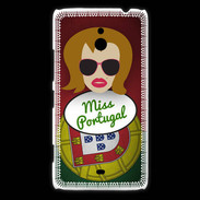 Coque Nokia Lumia 1320 Miss Portugal Rousse