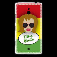 Coque Nokia Lumia 1320 Miss Rasta Rousse