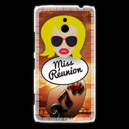 Coque Nokia Lumia 1320 Miss Réunion Blonde