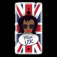 Coque Nokia Lumia 1320 Miss UK Black