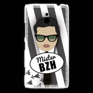 Coque Nokia Lumia 1320 Mister Bretagne Brun