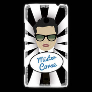 Coque Nokia Lumia 1320 Mister Corse Brun