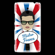 Coque Nokia Lumia 1320 Mister France Brun