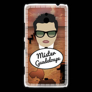 Coque Nokia Lumia 1320 Mister Guadeloupe Brun