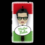 Coque Nokia Lumia 1320 Mister Italie Brun