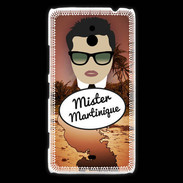 Coque Nokia Lumia 1320 Mister Martinique Brun