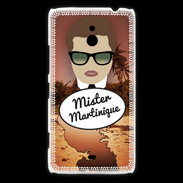 Coque Nokia Lumia 1320 Mister Martinique Chatain