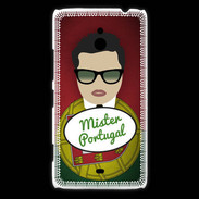 Coque Nokia Lumia 1320 Mister Portugal Brun