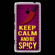 Coque Nokia Lumia 1320 Keep Calm and Be Spicy Rose