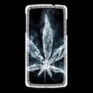Coque LG Nexus 5 Feuille de cannabis en fumée