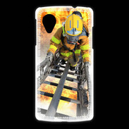 Coque LG Nexus 5 Pompier soldat du feu 5