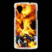 Coque LG Nexus 5 Pompier soldat du feu