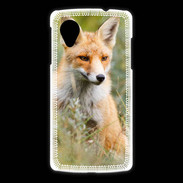Coque LG Nexus 5 Portrait d'un renard