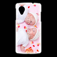 Coque LG Nexus 5 Jumeaux avec bonbons