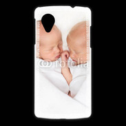 Coque LG Nexus 5 Duo de bébés qui dorment 2