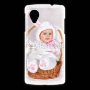 Coque LG Nexus 5 Bébé dans un panier
