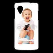 Coque LG Nexus 5 Bébé accro au mobile