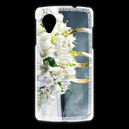 Coque LG Nexus 5 Composition florale mariage