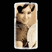 Coque LG Nexus 5 Femme japonaise glamour 1