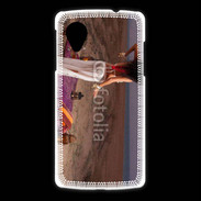 Coque LG Nexus 5 Danseuse orientale dune désert