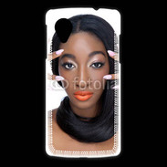 Coque LG Nexus 5 Femme africaine glamour et sexy 3