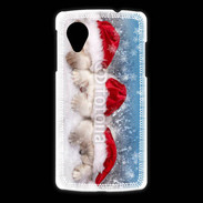 Coque LG Nexus 5 3 chatons Noël