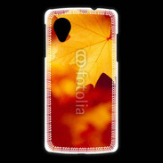 Coque LG Nexus 5 feuilles d'automne