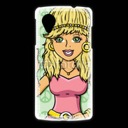 Coque LG Nexus 5 Hippie en dessin