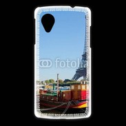 Coque LG Nexus 5 Tour Eiffel vue des bords de Seine