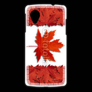 Coque LG Nexus 5 Canada en feuilles