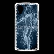 Coque LG Nexus 5 Femme en fumée de cigarette
