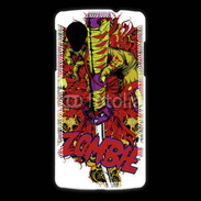 Coque LG Nexus 5 Tête de Mort Zombie 35