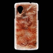 Coque LG Nexus 5 Peinture préhistorique de mains