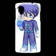 Coque LG Nexus 5 Chibi style illustration of a superhero