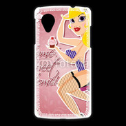 Coque LG Nexus 5 Dessin femme sexy style Betty Boop