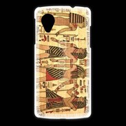 Coque LG Nexus 5 Peinture Papyrus Egypte