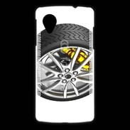 Coque LG Nexus 5 Pneu complet étrier jaune