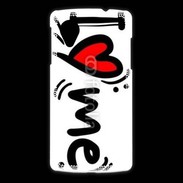 Coque LG Nexus 5 I love me 