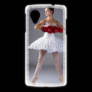 Coque LG Nexus 5 Danseuse classique avec gants de boxe